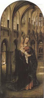 Jan Van Eyck Madonna in a Church (mk08) china oil painting image